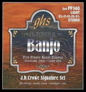 Struny do banjo 5str GHS PF 140 Studio (9,5-20) - 2863303917