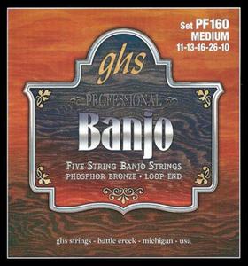 Struny do banjo 5str GHS PF 160 Medium (11-26) - 2863303919