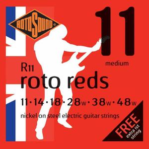 Struny ROTOSOUND Roto Reds R11 (11-48) - 2864336023