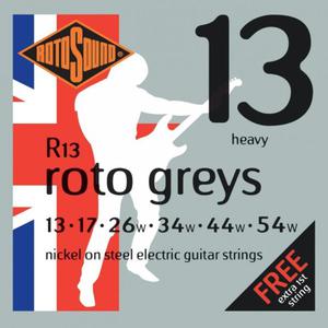 Struny ROTOSOUND Roto Greys R13 (13-54) - 2864336029