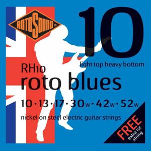 Struny ROTOSOUND Roto Blues RH10 (10-52) - 2868191896