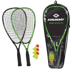 Zestaw speed badminton Schildkrot rakiety torba lotki - 2863311001