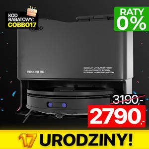 Robot odkurzajco-mopujcy COBBO PRO 28 3D - 2877419491