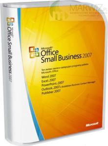 Microsoft Office Small Business 2007 PL BOX 2PC (W87-01091) Polska dystrybucja! NATYCHMIASTOWA WYSYKA!! - 2829099778