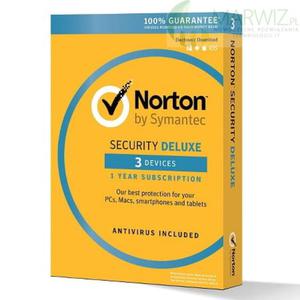 Symantec Norton 360 Security Deluxe 3.0 PL 3 PC/ 1 ROK ESD - 2856223315