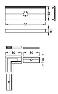 cznik L GROOVE10 czarny anod. - 2846089855