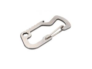 Karabiczyk z otwieraczem klamra do kluczy Carabiner with key opener - 2877582025