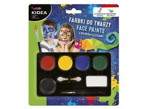 Farbki do twarzy 6 kolorów Face Paints