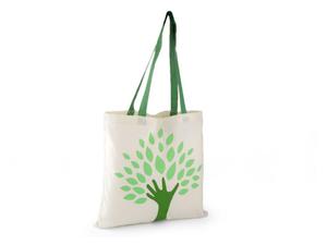 Torba naturalna baweniana 40x42cm Natural cotton bag - 2859637858