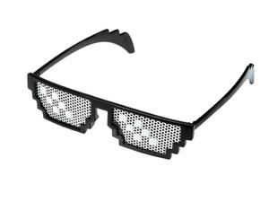 Okulary pikselowe THUG LIFE pixel THUG LIFE pixel glasses - 2859637918