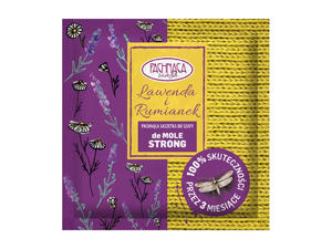 Pachnca saszetka do szafy deMole Strong Lawenda i Rumianek Fragrant sachet for deMole Strong Lavender and Chamomile wardrobe - 2859637946