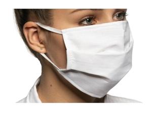 Maseczka ochronna na twarz baweniana - biaa Cotton face mask - white - 2859638103