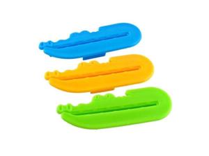 Wyciskacz tubek pasty do zebw krokodyl 1 szt. Toothpaste tube squeezer crocodile 1 pc. - 2859638231