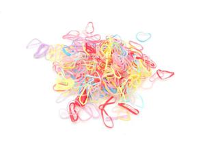 Gumki kolorowe do warkoczykw 300szt Colored bands for braids 300 pcs - 2859638234