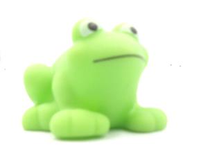 Zabawka gumowa abka do kpieli Bath toy rubber frog - 2859638244