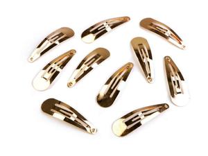 Spinka do wosw zote 10szt Gold hair clip 10 pcs - 2859638271