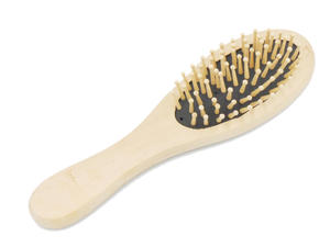 Drewniana szczotka pneumatyczna do wosw Wooden pneumatic hair brush - 2863910150