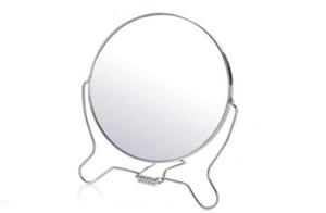 Lusterko dwustronne z powikszeniem 2x 16cm 7" Double-sided mirror with 2x 16cm magnification - 2864663351