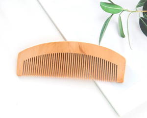 Grzebie drewniany 12x5 cm Wooden comb 12x5 cm - 2867321261