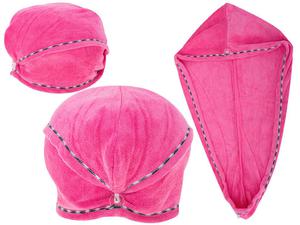 Rcznik Turban do wosw z mikrofibry SUPER CHONNY Microfiber Turban towel super absorbent - 2870579156