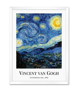 Obraz reprodukcja Vincent van Gogh #12 biaa rama - 2873642075