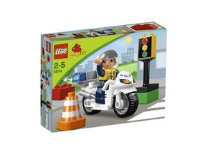 LEGO DUPLO 5679 Motocykl policyjny - 2847621348