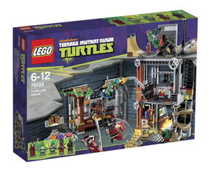 LEGO TURTLES 79103 Atak na jaskini wi - 2847620820