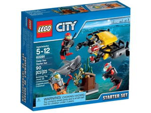 LEGO City 60091 Morskie gbiny - zestaw startowy - 2833194338