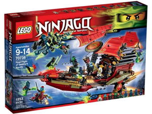 LEGO Ninjago 70738 Ostatni lot Pery Przeznaczenia - 2833194386