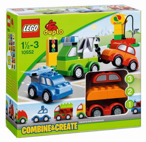 Lego 10552 DUPLO Kreatywne auta - 2847620831