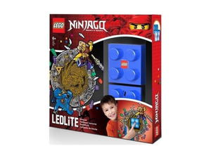 LEGO Ninjago NI4J Lampka Klocek Jay + naklejka na cian - 2833194497