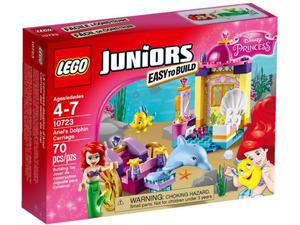 LEGO Juniors 10723 Disney Princess - kareta Arielki z delfinami - 2833194521