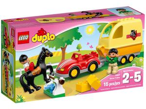 LEGO DUPLO 10807 Przyczepa dla koni - 2833194530