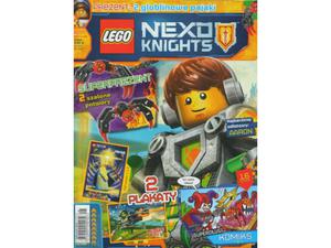 LEGO Nexo Knights 409960 magazyn 4/2016 + 2 globlinowe pajki - 2835177934