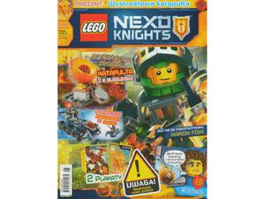 LEGO Nexo Knights 409960 magazyn 7/2016 + Wystrzaowa katapulta - 2838062867