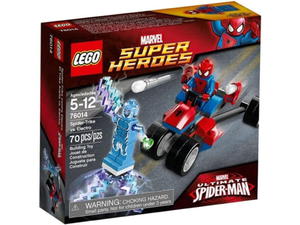 LEGO SuperHeroes 76014 Trójkoowiec Pajka kontra Electro