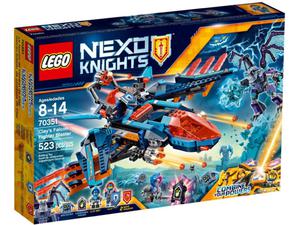 LEGO Nexo Knights 70351 Blasterowy myliwiec Clay'a - 2844627591