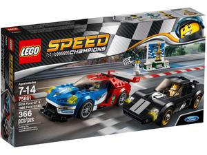 LEGO Speed Champions 75881 Ford GT z roku 2016 i Ford GT40 z roku 1966 - 2844627635
