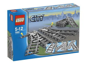 LEGO City 7895 Zwrotnica kolejowa - 2833193619