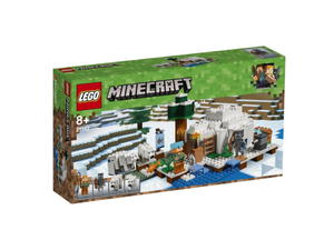 LEGO Minecraft 21142 Igloo niedwiedzia polarnego - 2862389619