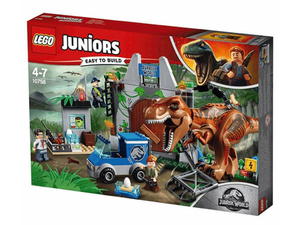 LEGO Juniors 10758 T- rex na wolnoci - 2862389750