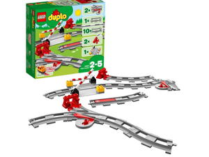 LEGO DUPLO 10882 Tory kolejowe - 2862389819