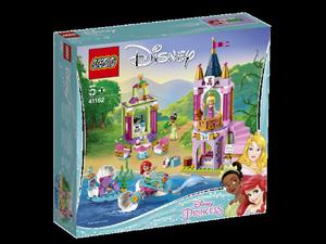 LEGO Disney Princess 41162 Krlewskie przyjcie Arielki, Aurory i Tiany - 2862389931