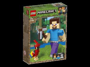 LEGO 21148 Minecraft BigFig - Steve z papug - 2862390010