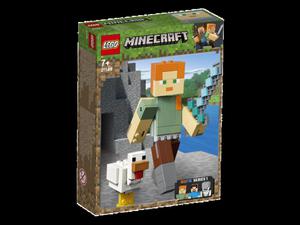 LEGO Minecraft 21149 BigFig - Alex z kurczakiem - 2862390011