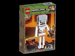 LEGO 21150 Minecraft BigFig - szkielet z kostk ma - 2862390012