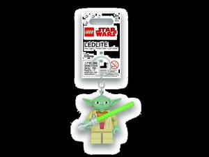 LEGO Star Wars KE122 Brelok latarka LED Yoda z mieczem wietlnym - 2862390062