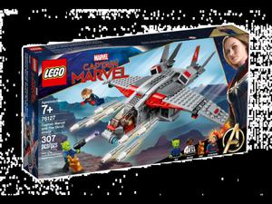 LEGO 76127 Super Heroes Kapitan Marvel i atak Skru - 2862390256