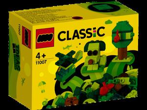 LEGO Classic 11007 Zielone klocki kreatywne - 2862390441