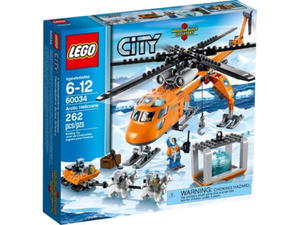 LEGO City 60034 Arktyczny helikopter dwigowy - 2847621145